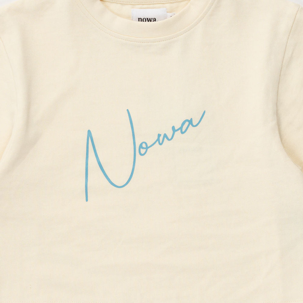 90’s Crop tee in ivory