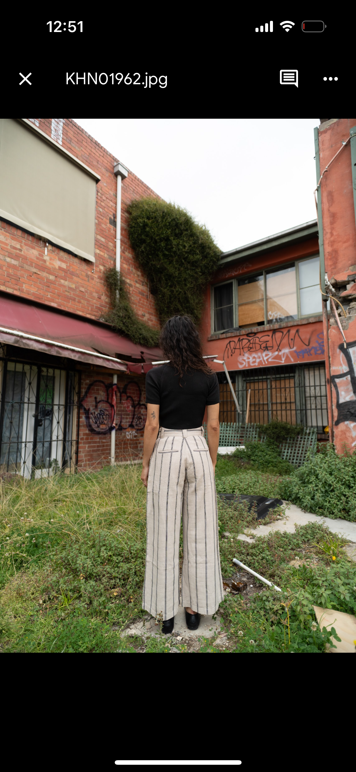 1924 High & Wide Leg Trouser in Natural Linen