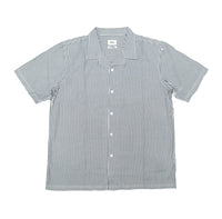Train Yard Stripe S/S Camp Collar Shirt