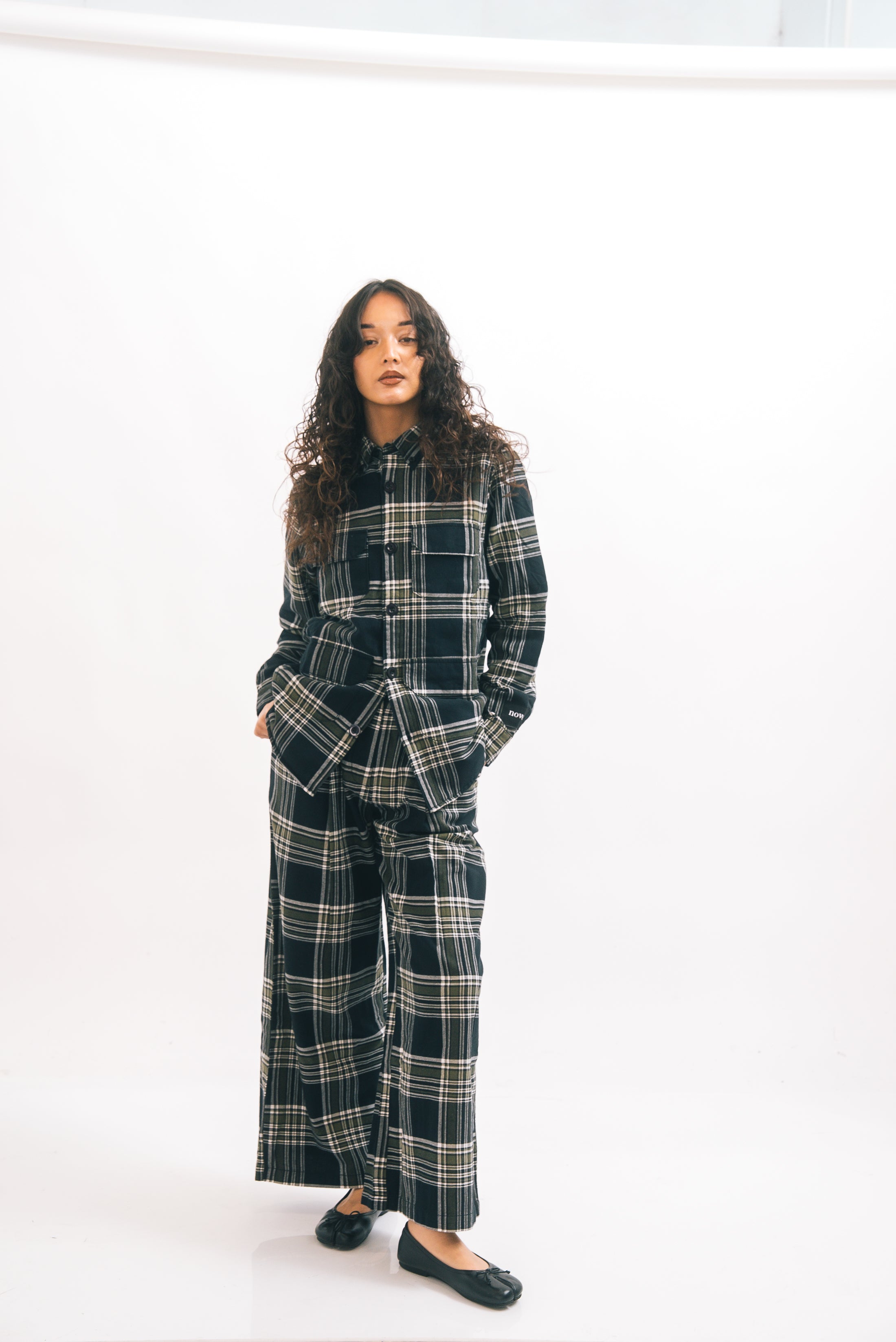 1924 Wide Trouser in Plaid