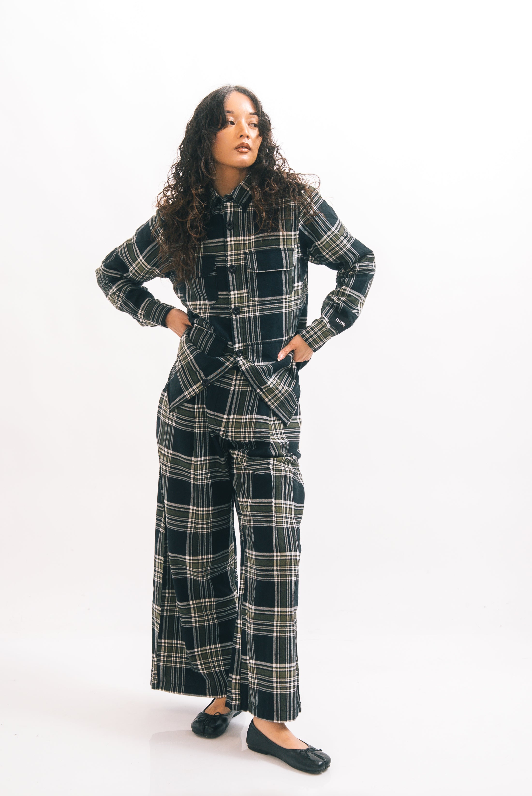 1924 Wide Trouser in Plaid