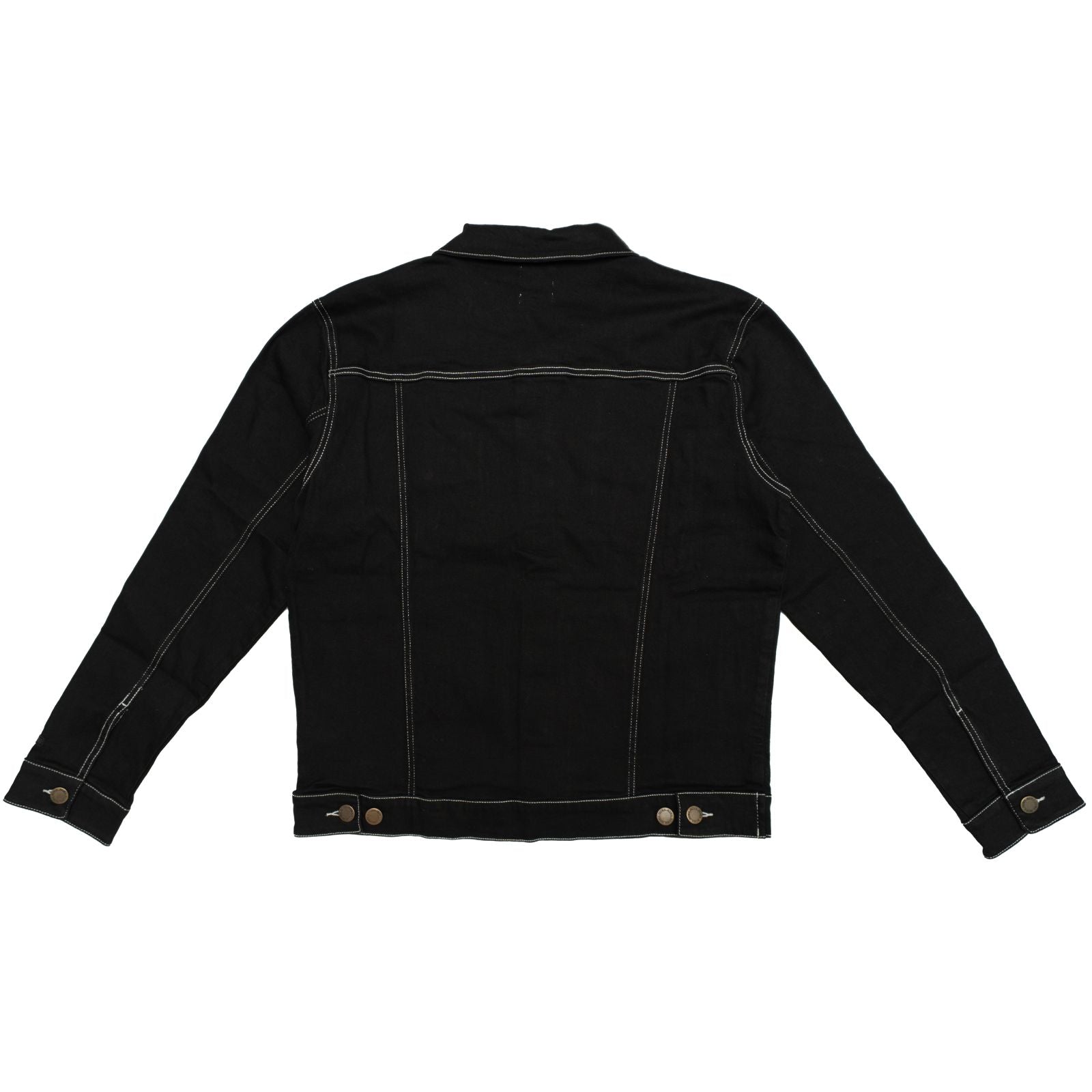 Trucker Jacket -1991 Black / Contrast stitch