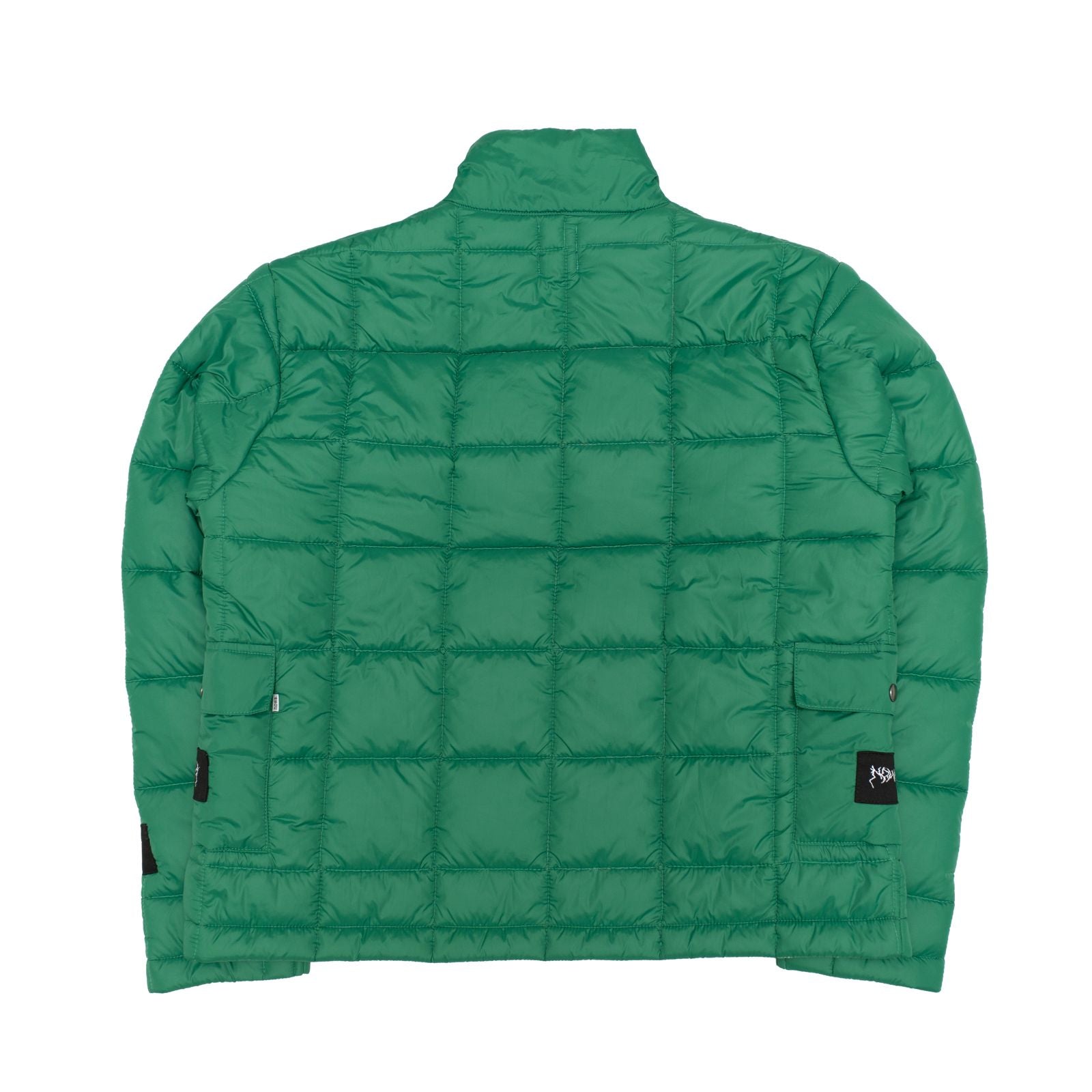 Quilted Puffer Jacket in Green
