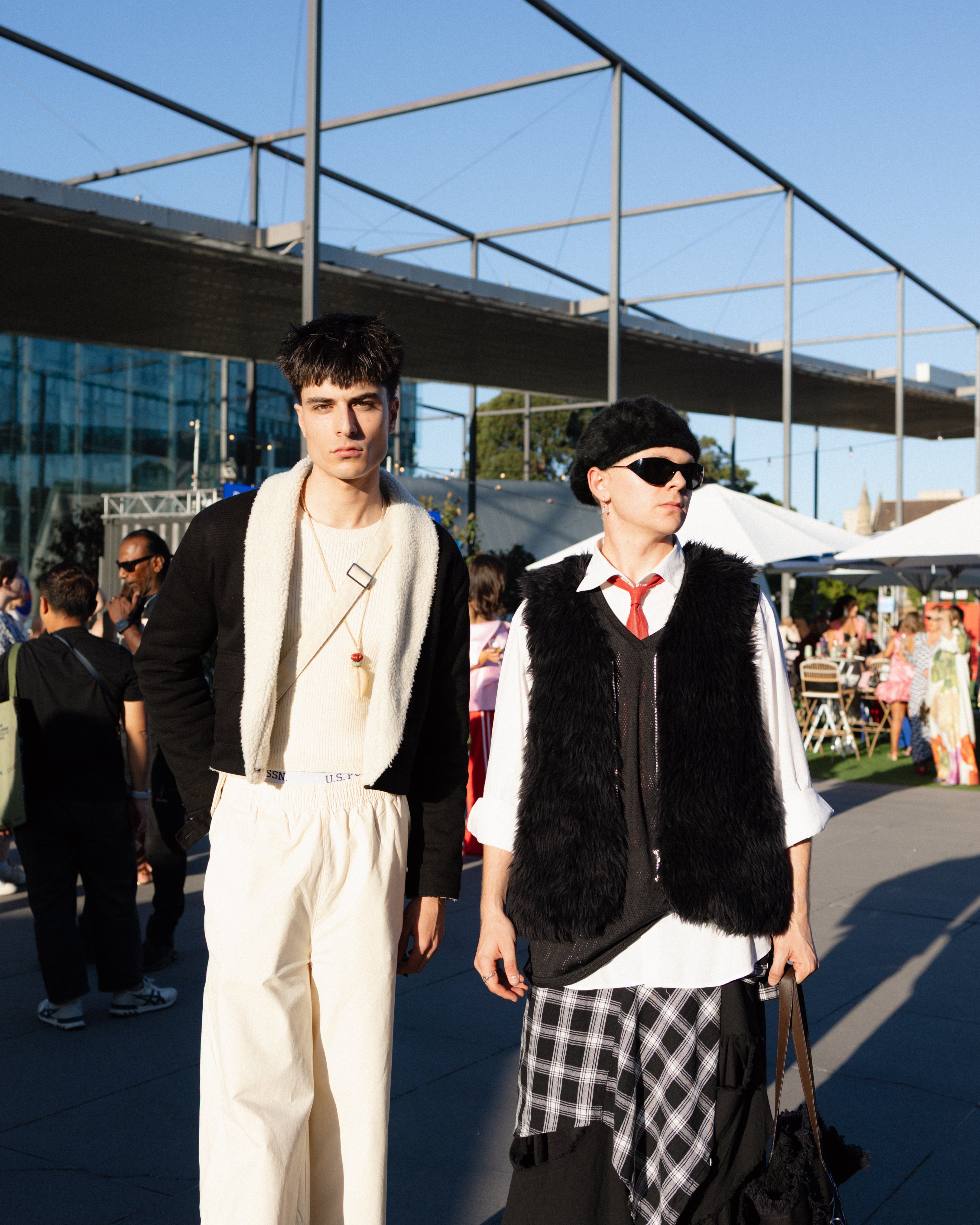 Wide Leg Pant Pearled Ivory