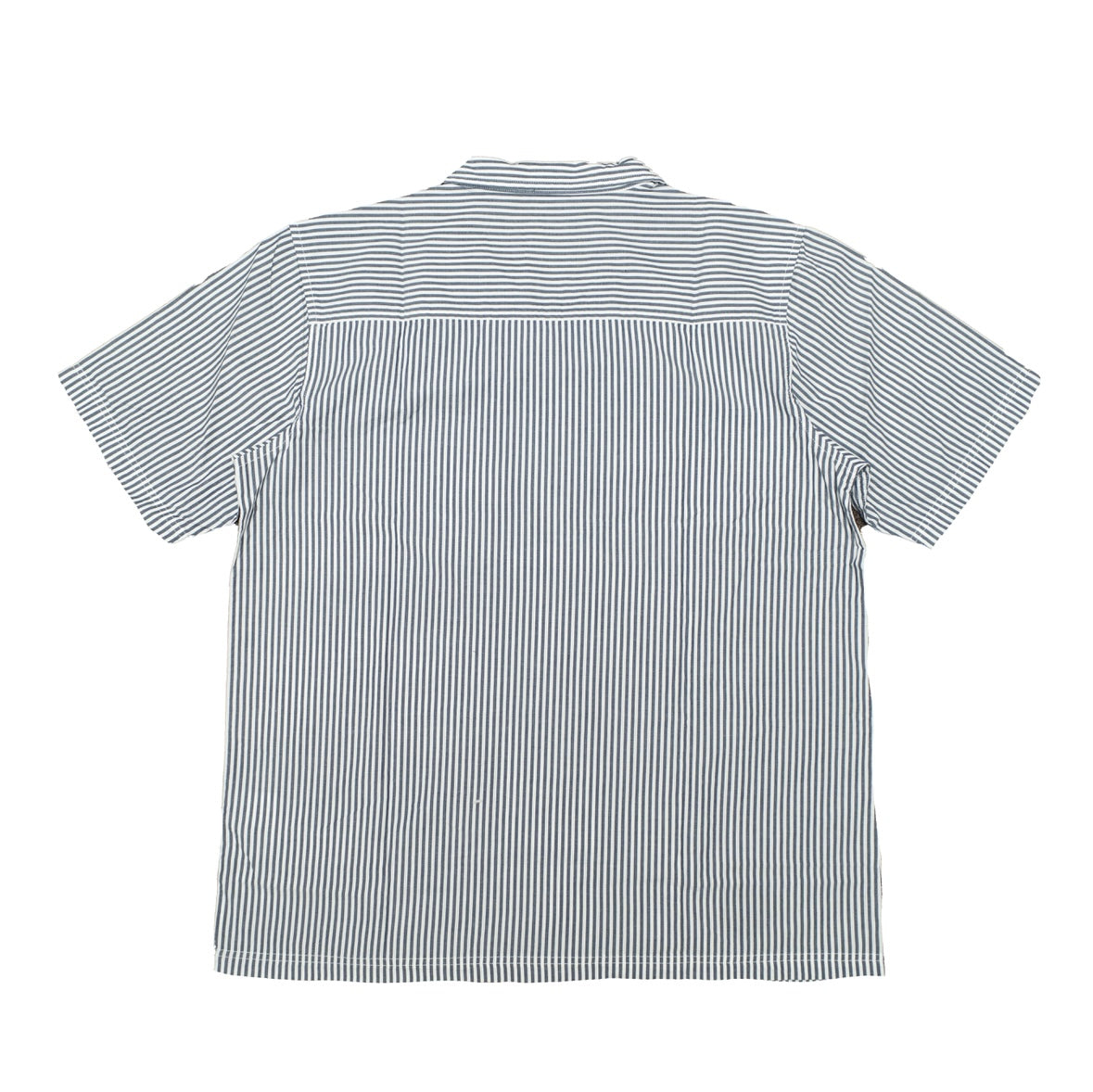 Train Yard Stripe S/S Camp Collar Shirt