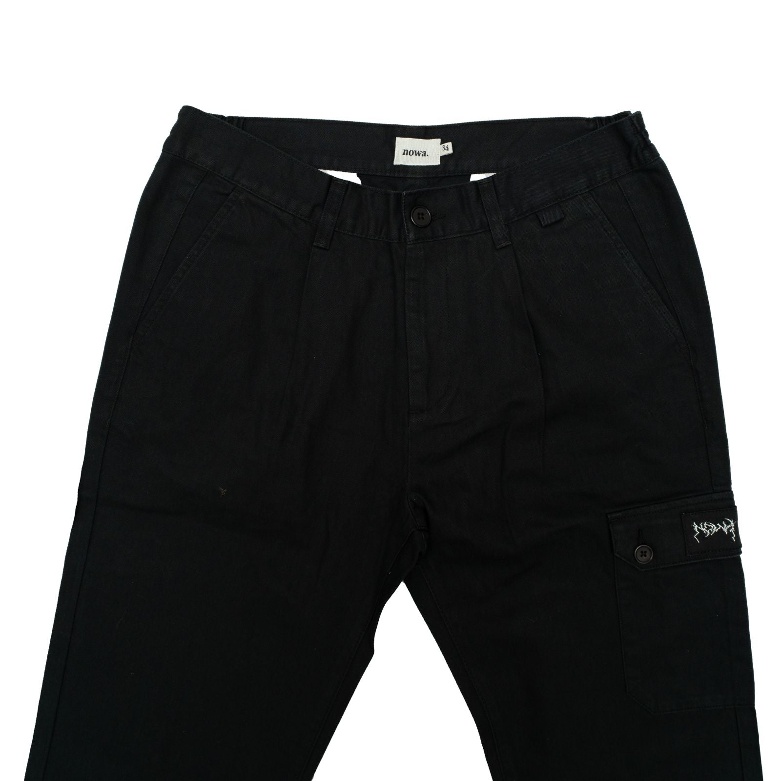 Territory Cargo Trouser in Black