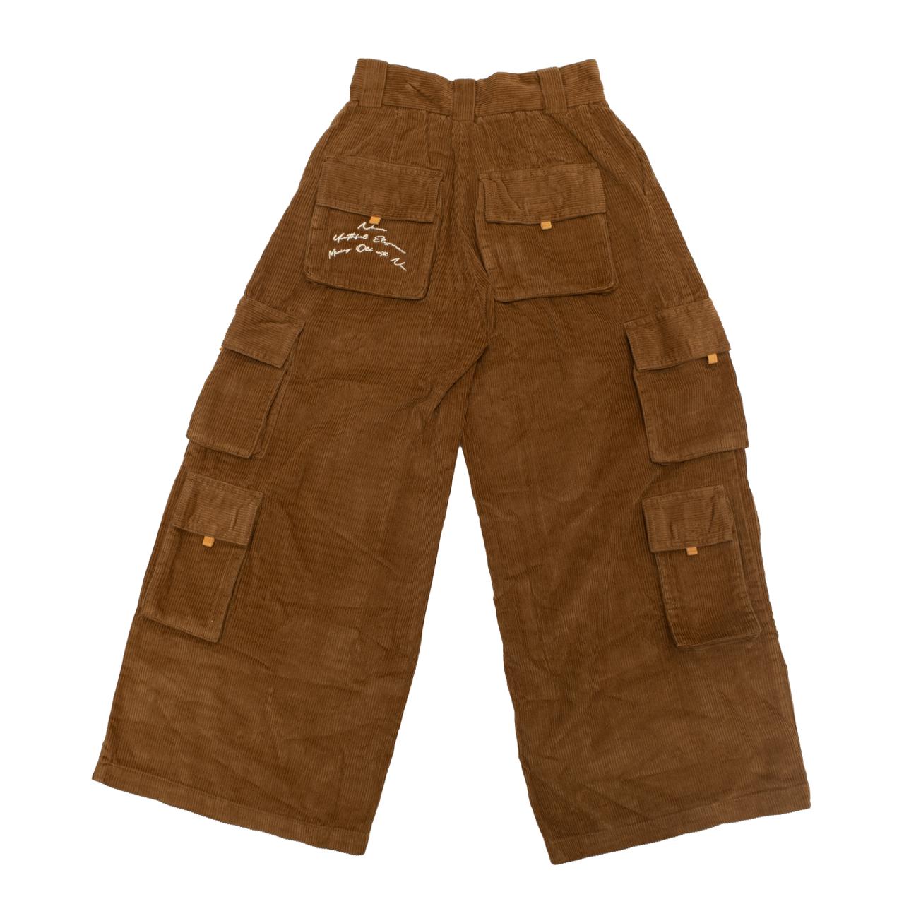 1924 Leeloo Wide Corduroy in Sap Brown