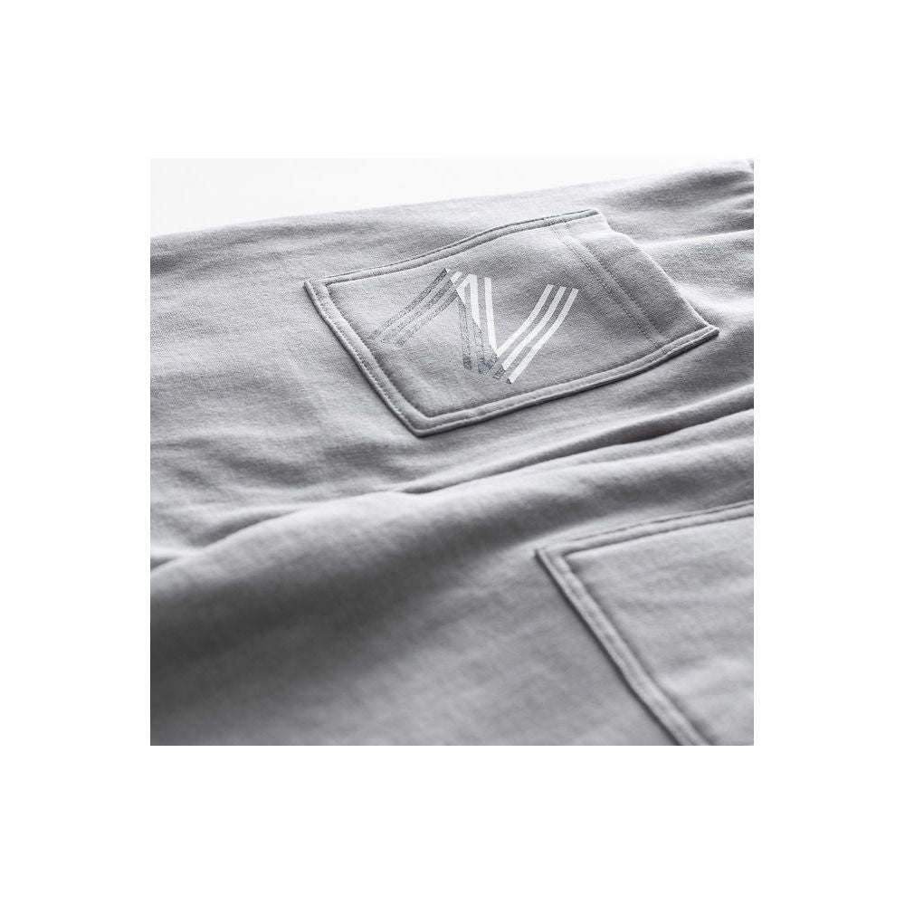 Sports Cuffed Sweatpants in Grey