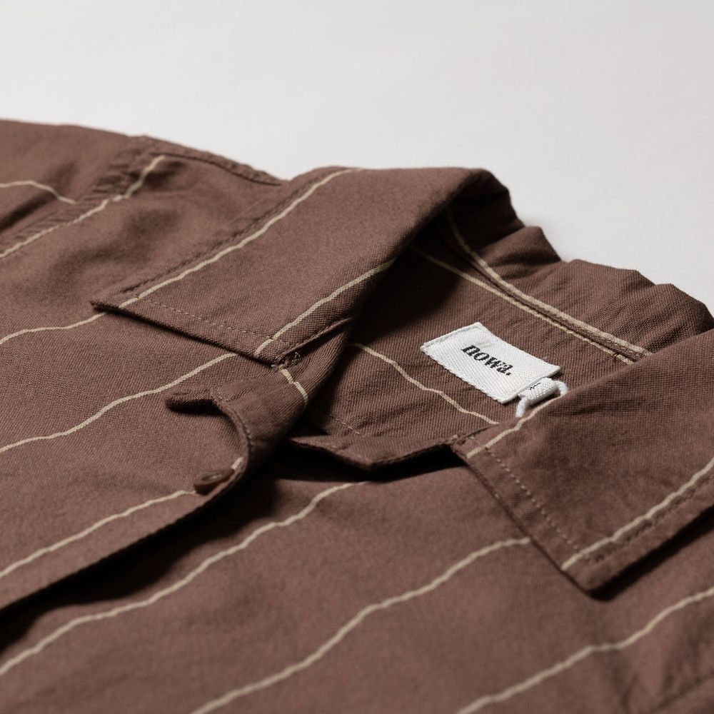 Cropped Camp Collar Shirt