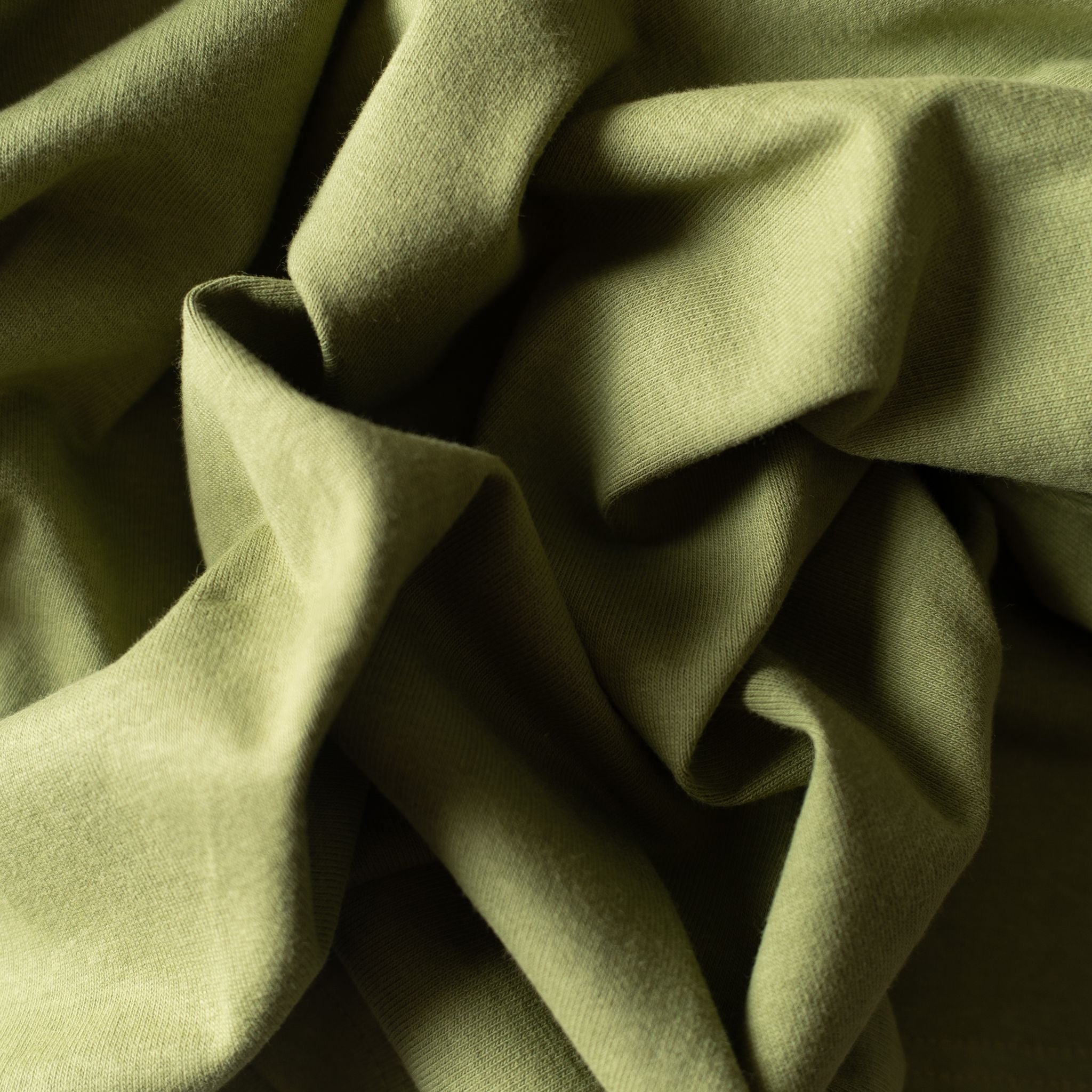 Minimal T-Shirt in Moss Green