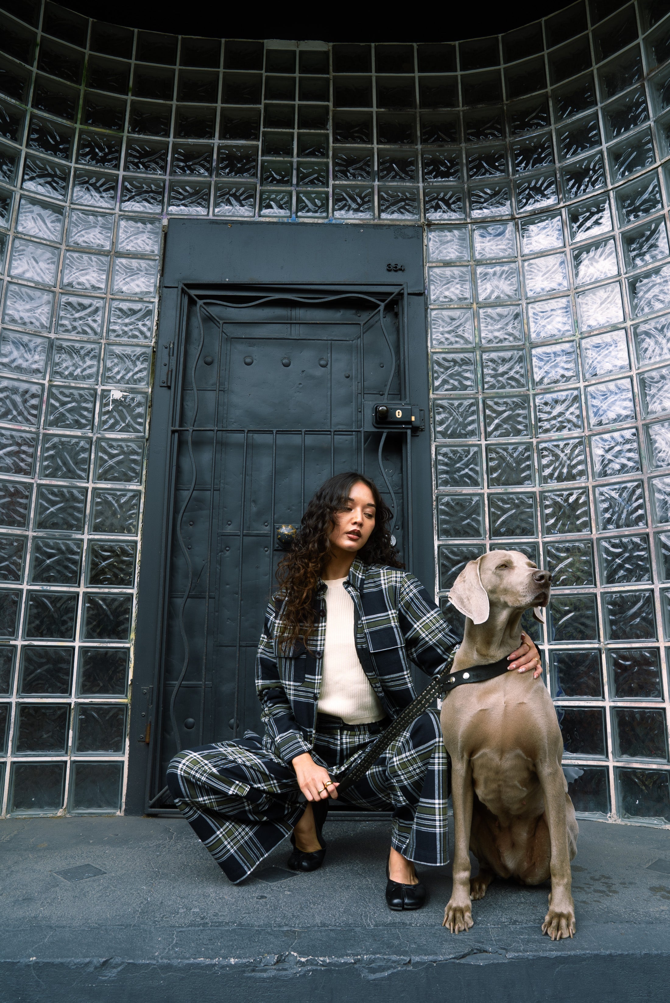 1924 Wide Trouser in Plaid