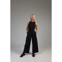High & Wide Leg Trouser