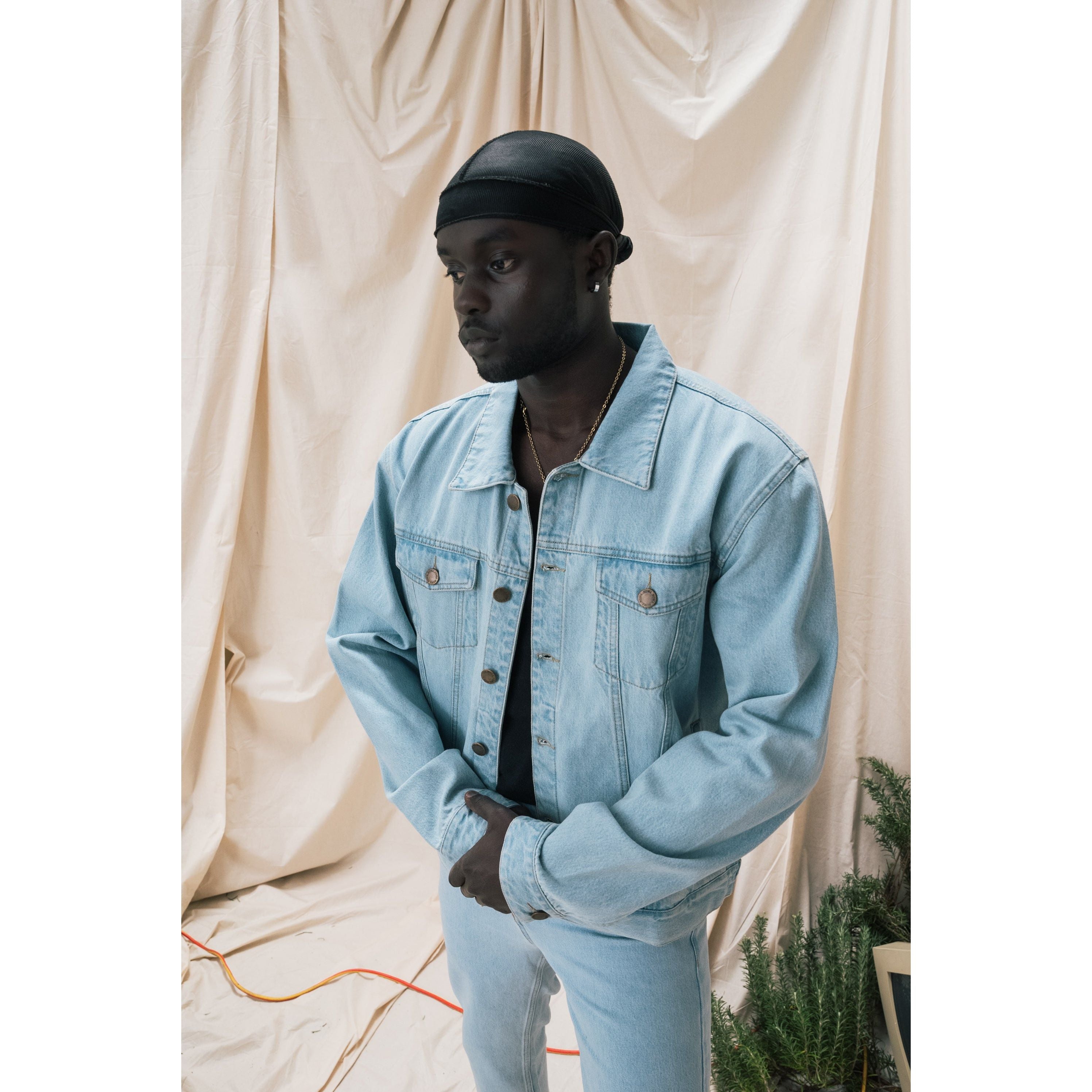Trucker Jacket in 1991 Denim Blue