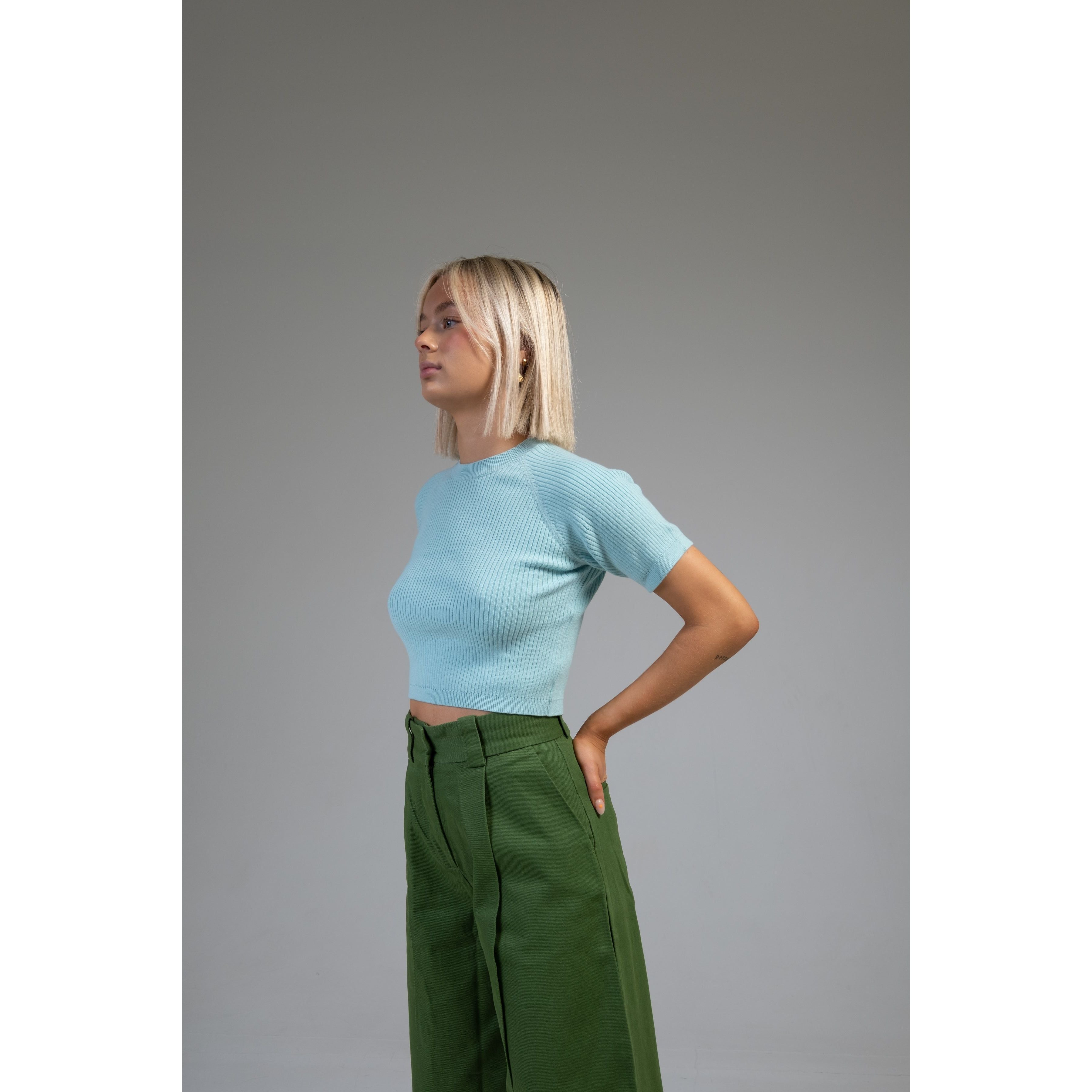 1924 High & Wide Leg Trouser