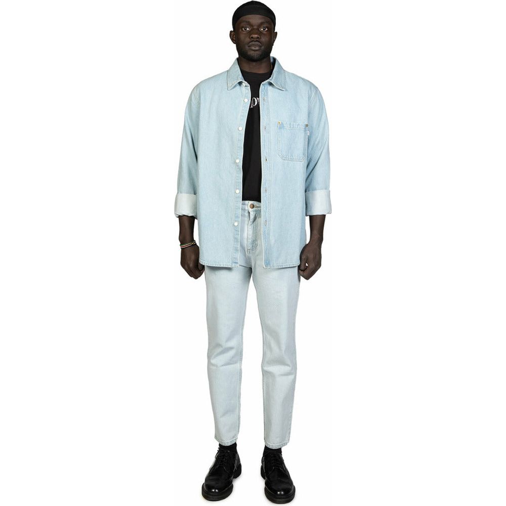 Worker Over-shirt in Light Blue