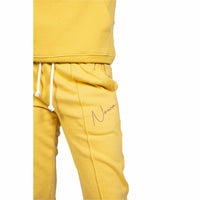 Signature logo Cuffed Sweatpants in Ochre