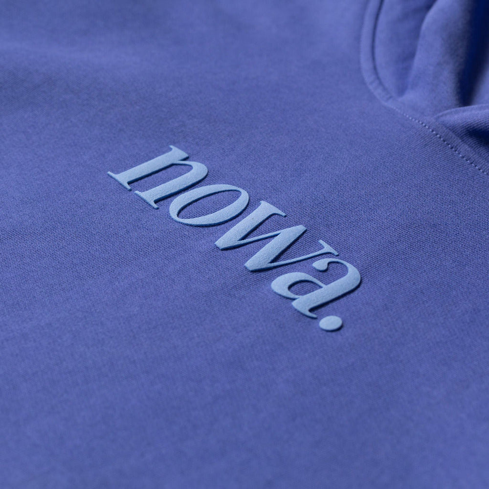 Staten Hoodie - Veri Peri, Heavy Weight 100% Cotton Fleece - 400GSM