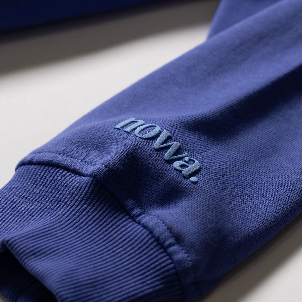 Staten Hoodie - Veri Peri, Heavy Weight 100% Cotton Fleece - 400GSM