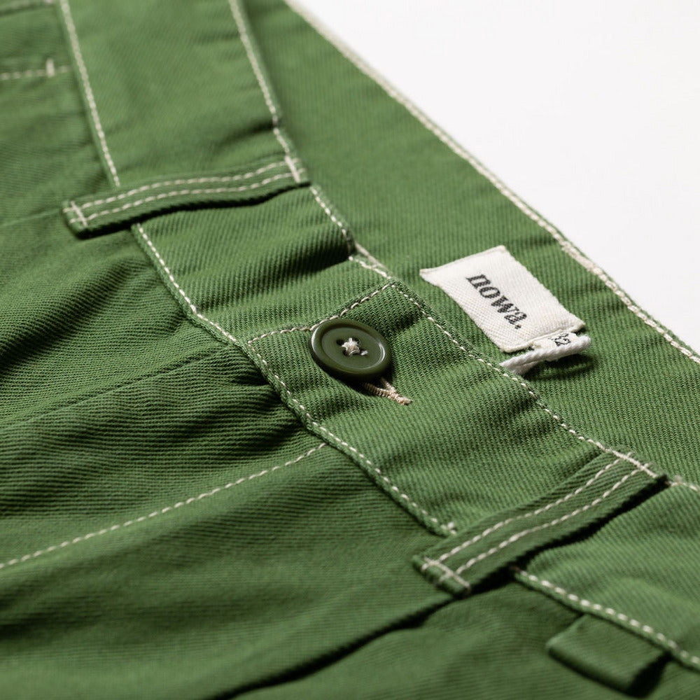 1990 Relaxed Leg Cropped Trouser - Green