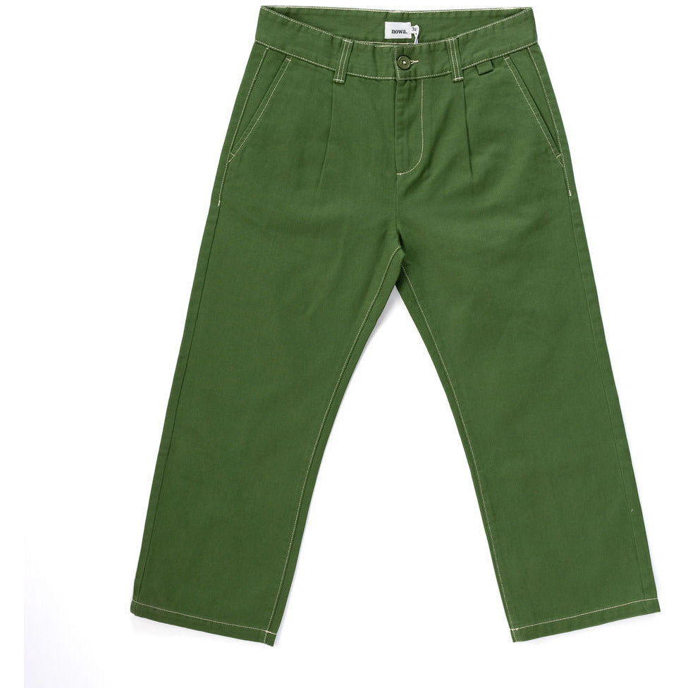 1990 Relaxed Leg Cropped Trouser - Green