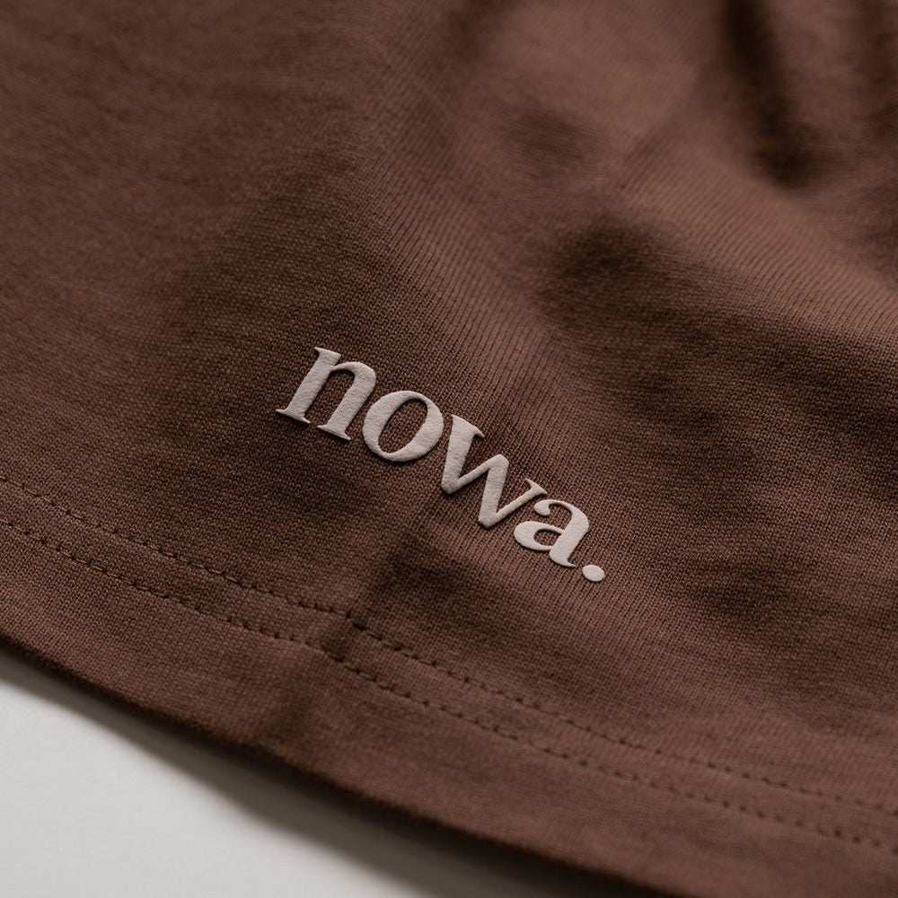 Staten T-Shirt - Brown, Heavyweight 280GSM 100% Cotton Jersey Tee Shirtu