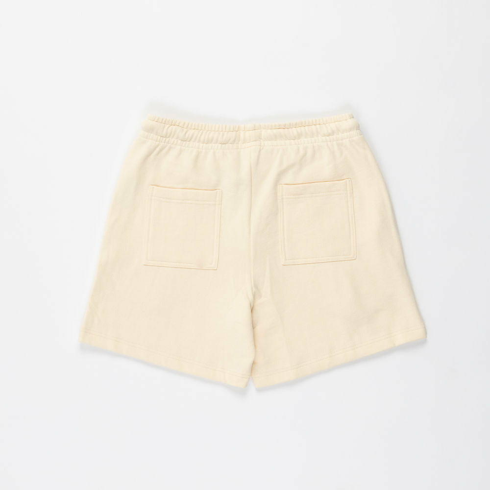 Unisex Sweat Shorts in Pearled Ivory