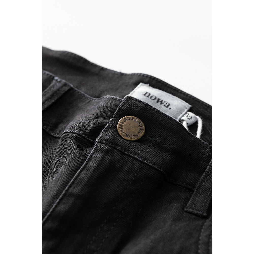 1991 Mid Rise Straight Leg Jean Black
