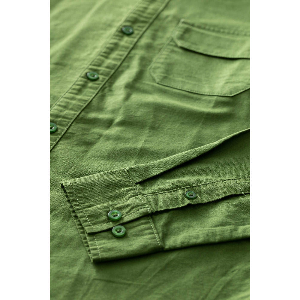 Oxford Button down in Green