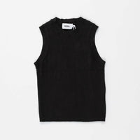 Ribbed Tank Top in Black