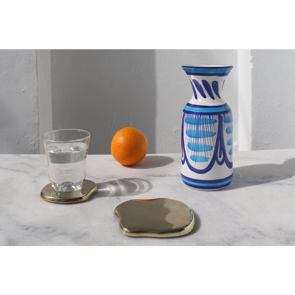 Brass Cocktail Coasters