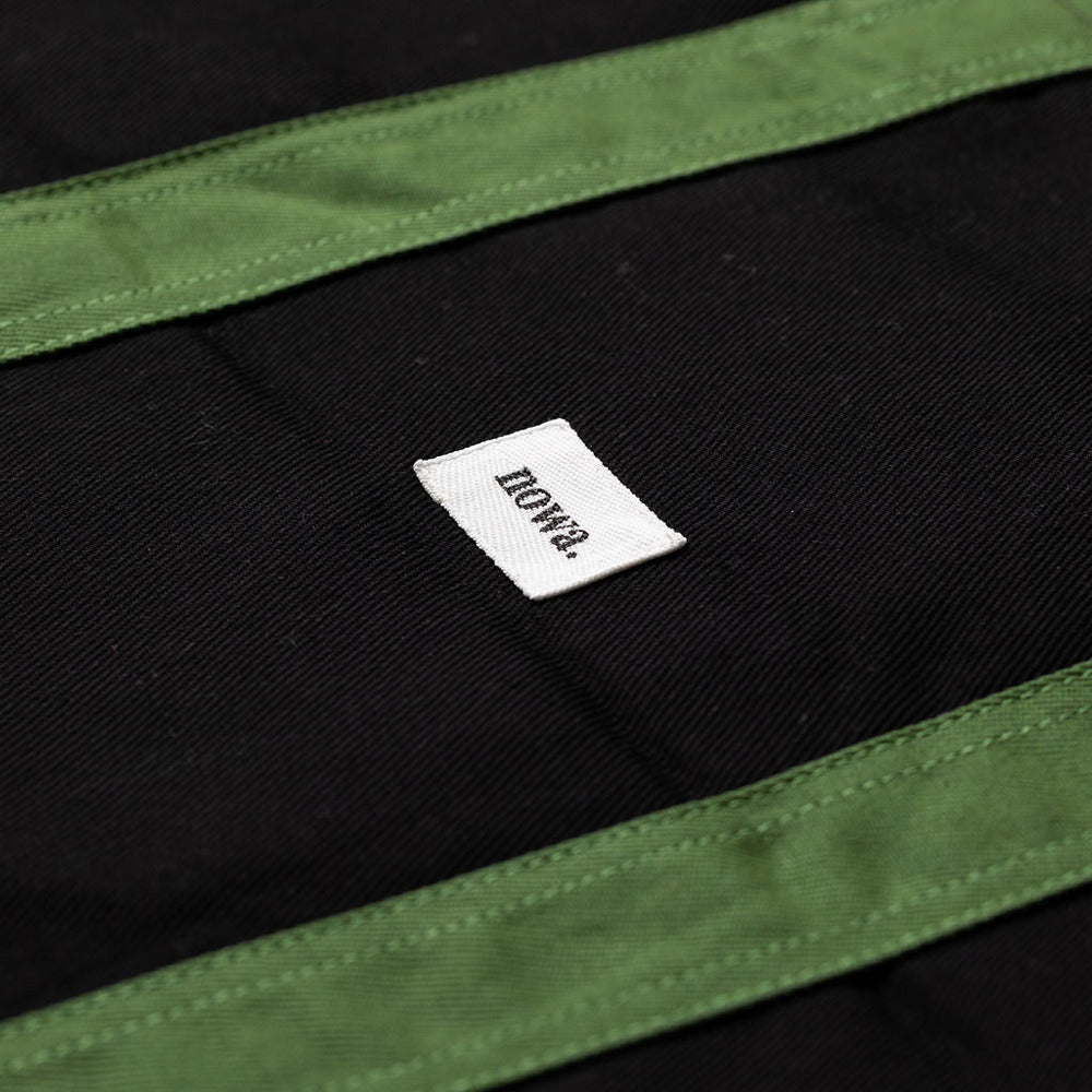 Medium Black/Green Tote Bag