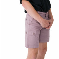 Safari Cargo Shorts in Elderberry