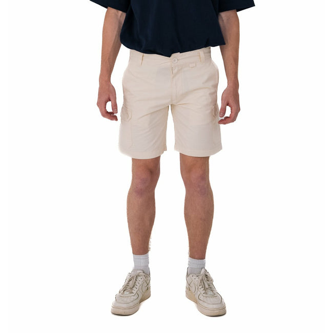 Safari Cargo Shorts in Pearled Ivory