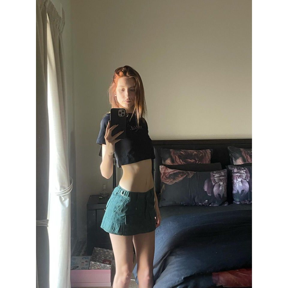 Low Rise Utility Skirt - Kuitpo Green