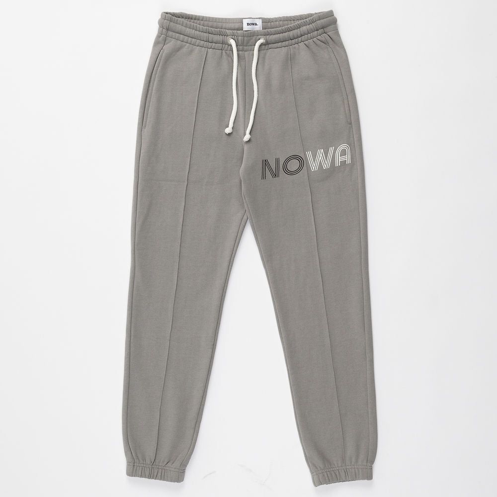 Sports Cuffed Sweatpants in Grey