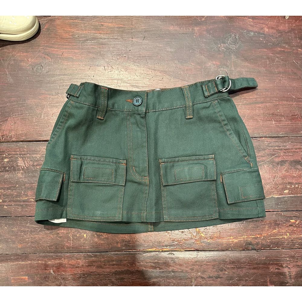Low Rise Utility Skirt - Kuitpo Green