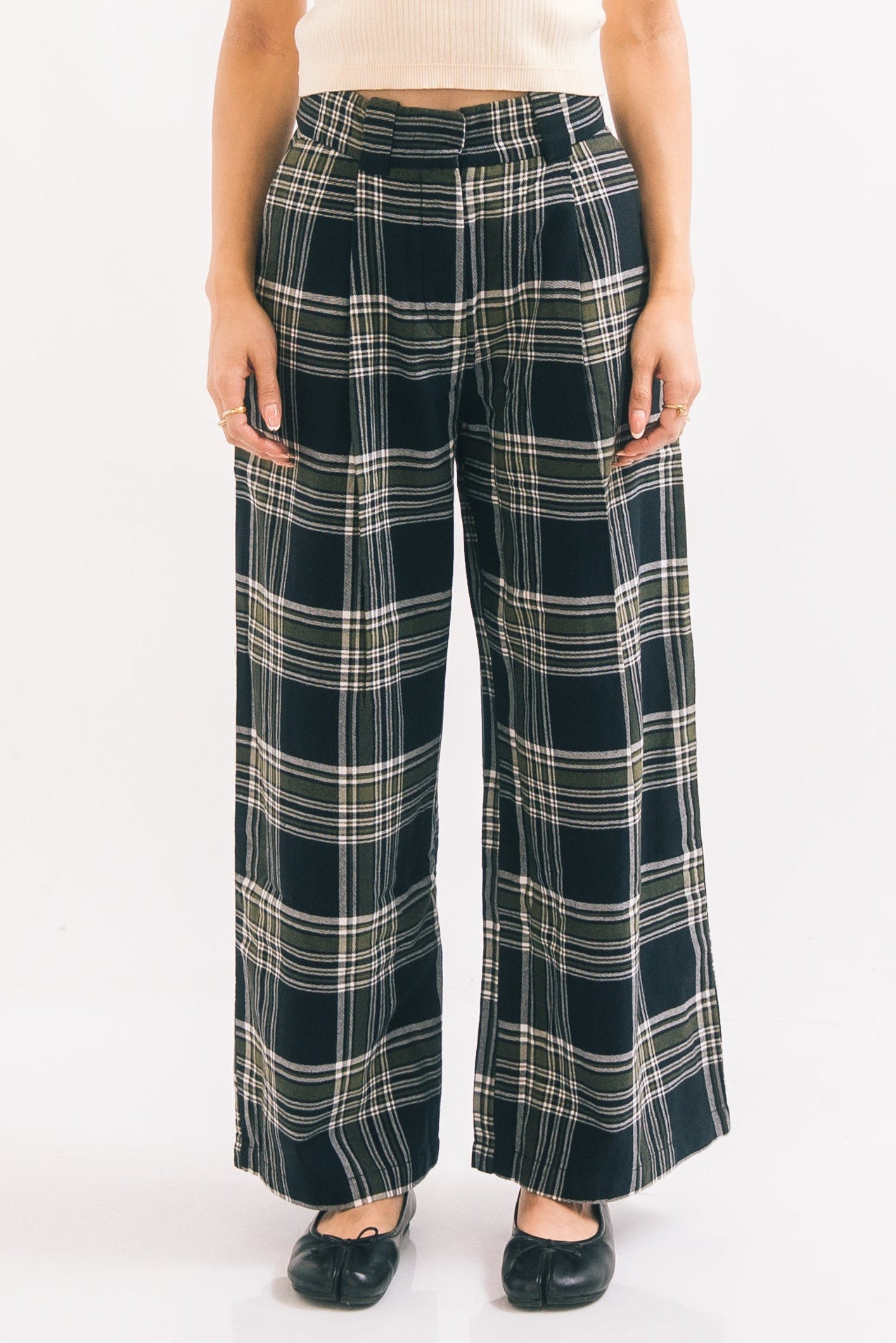 1924 Wide Trouser in Plaid