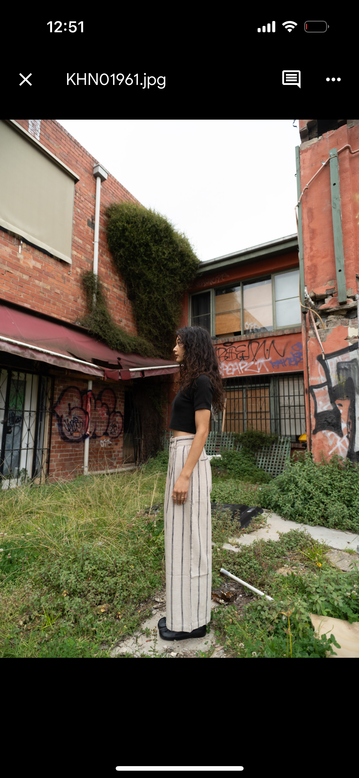 1924 High & Wide Leg Trouser in Natural Linen