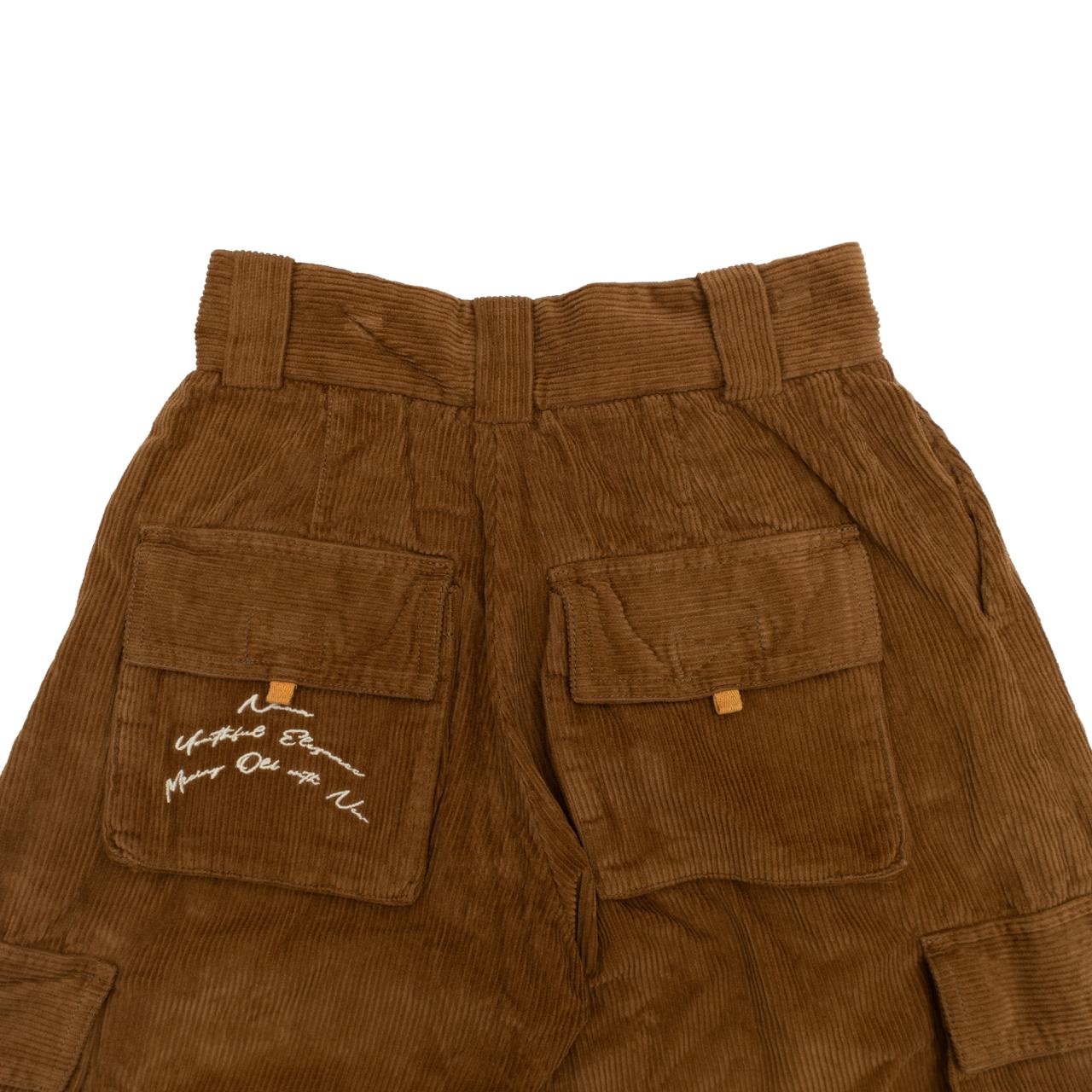 1924 Leeloo Wide Corduroy in Sap Brown