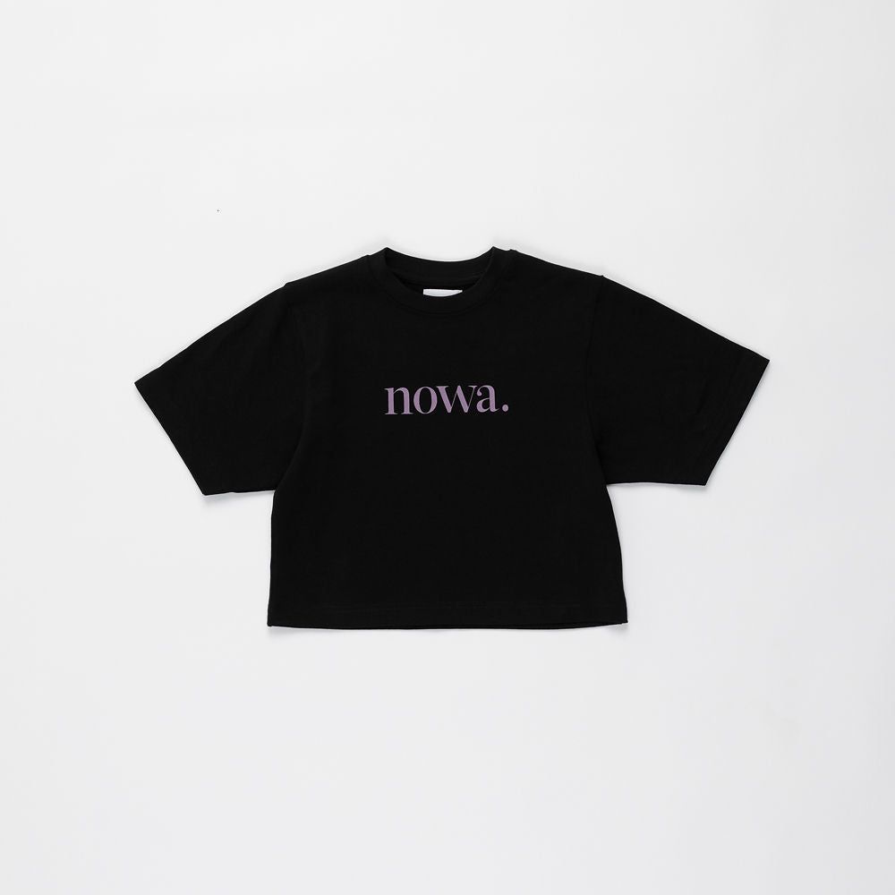 90’s cropped Tee - Black