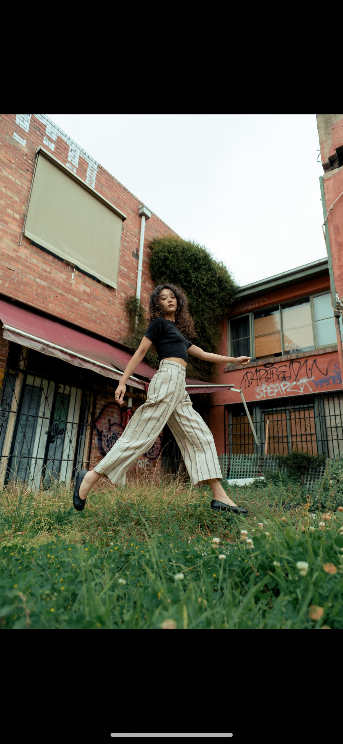 1924 High & Wide Leg Trouser in Natural Linen