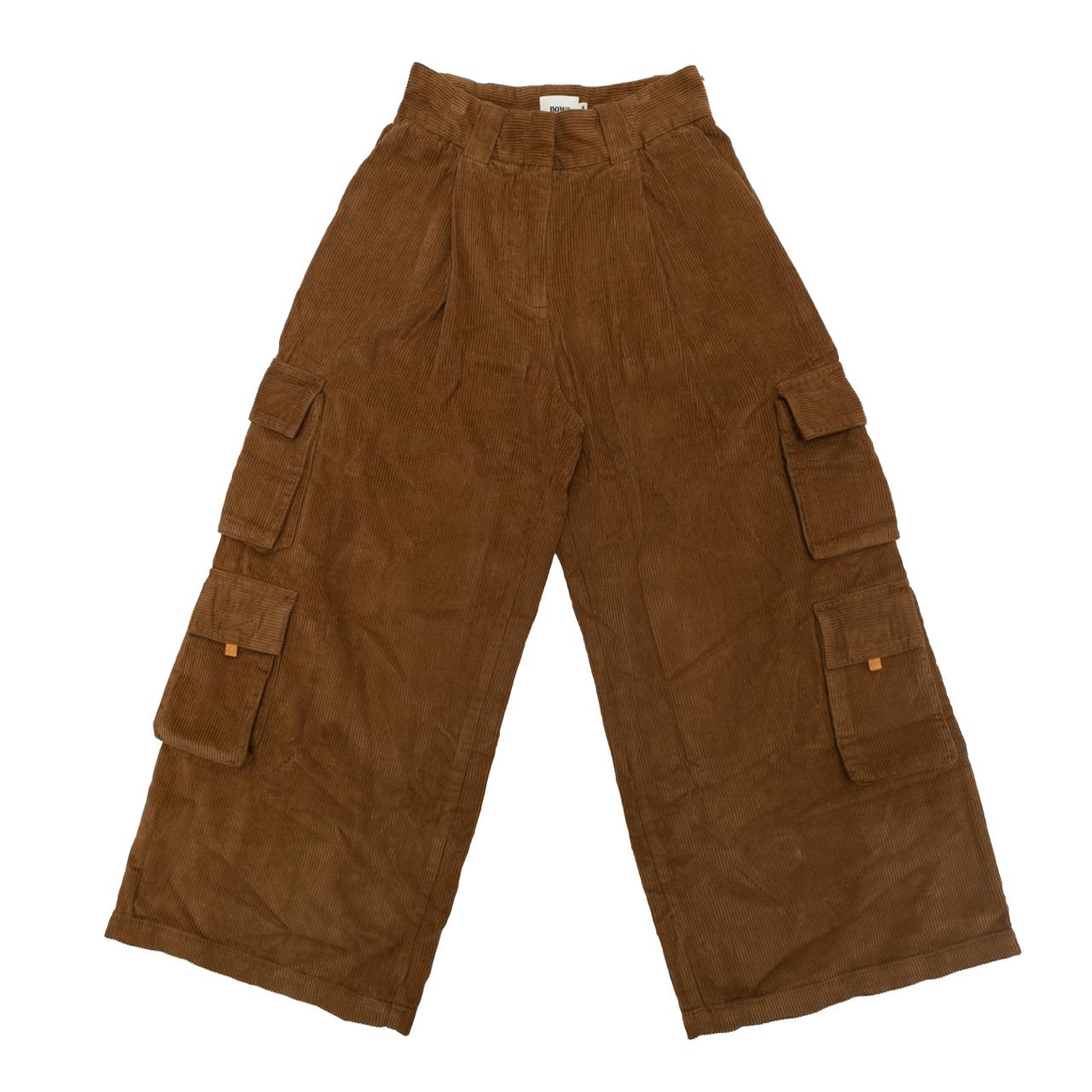 1924 Leeloo Wide Corduroy in Sap Brown