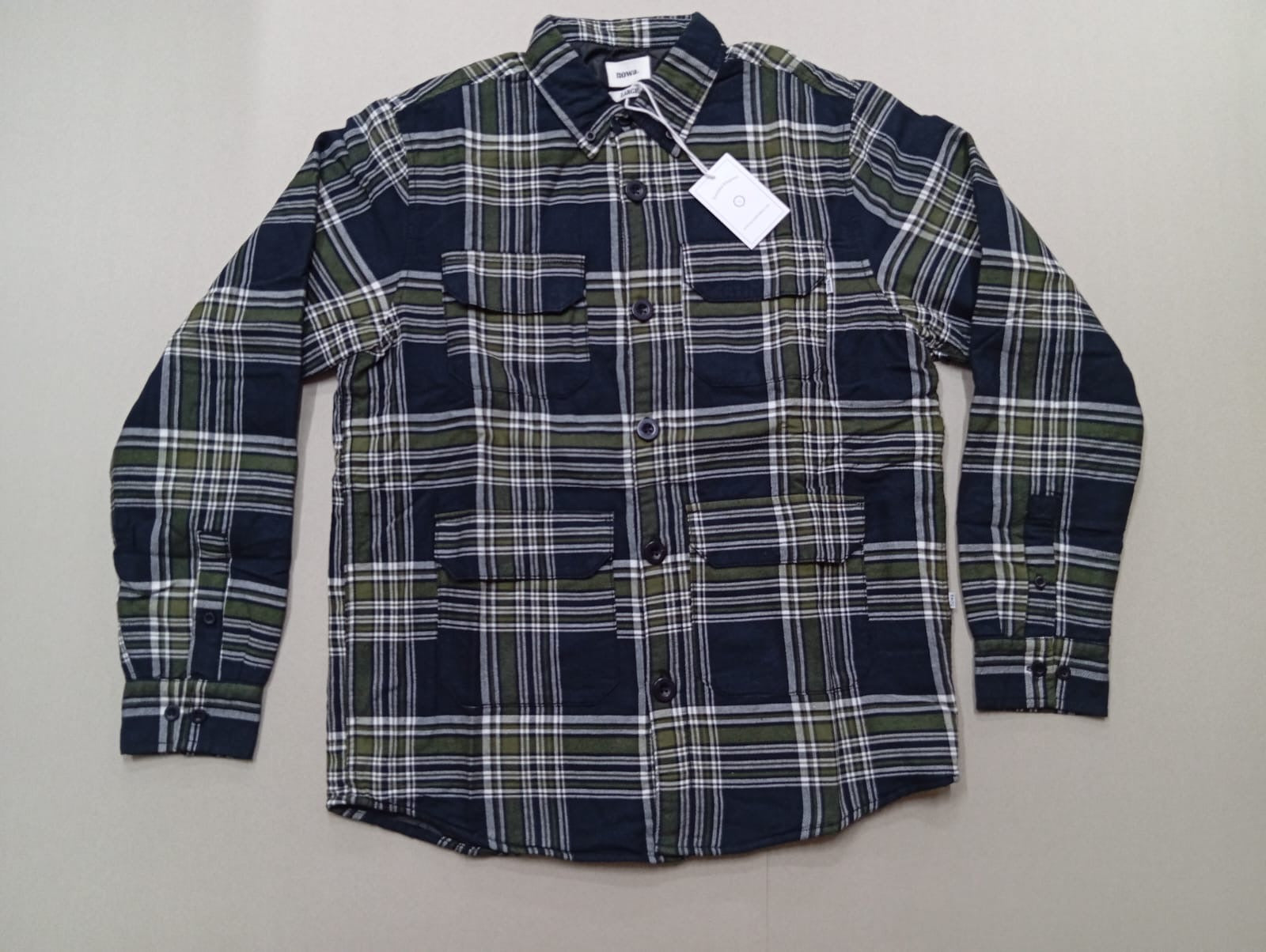 1950s Quilted Jacket in Plaid