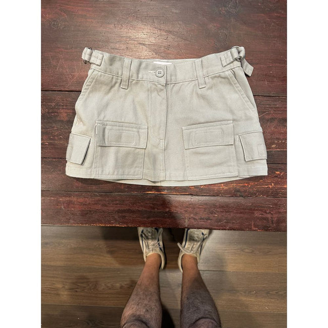 Low Rise Utility Skirt - Silver Gum