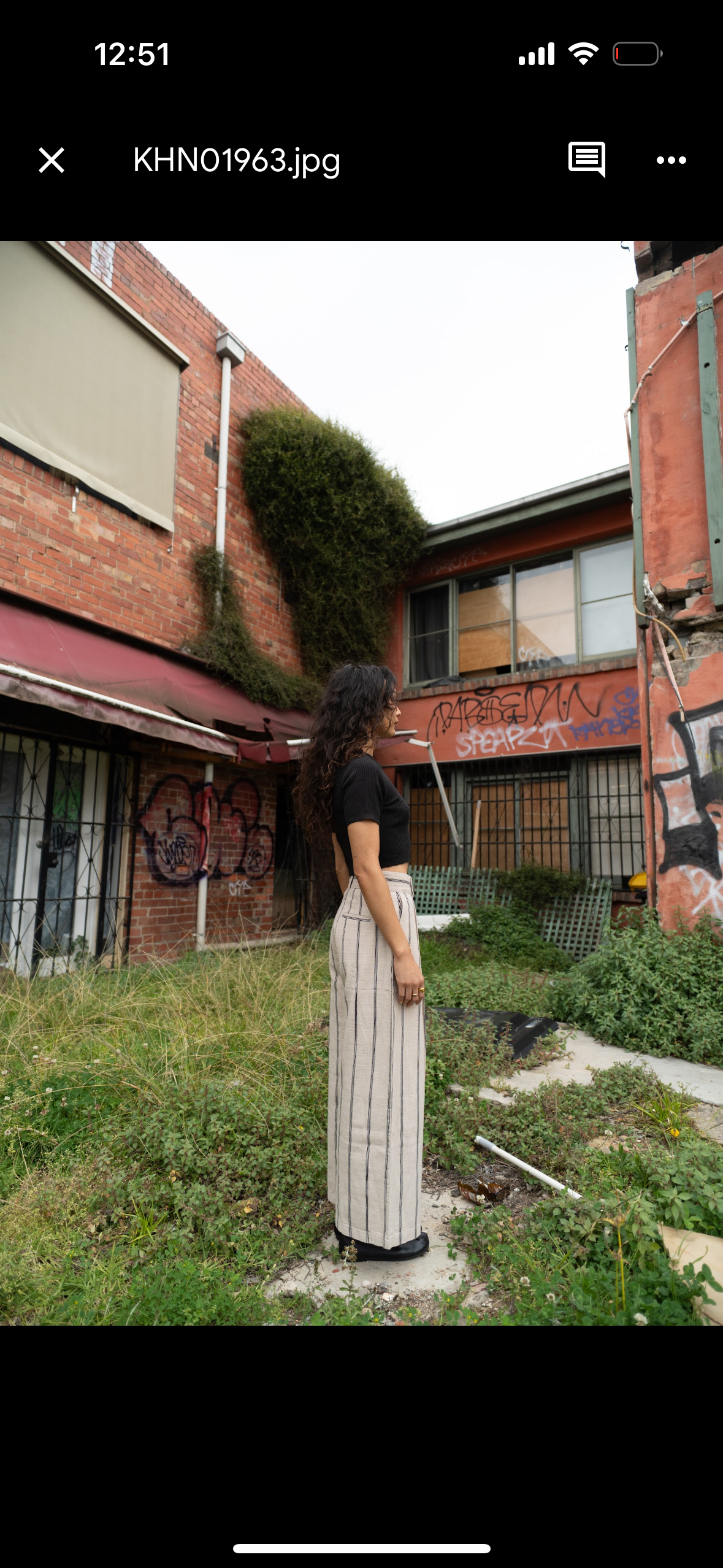 1924 High & Wide Leg Trouser in Natural Linen
