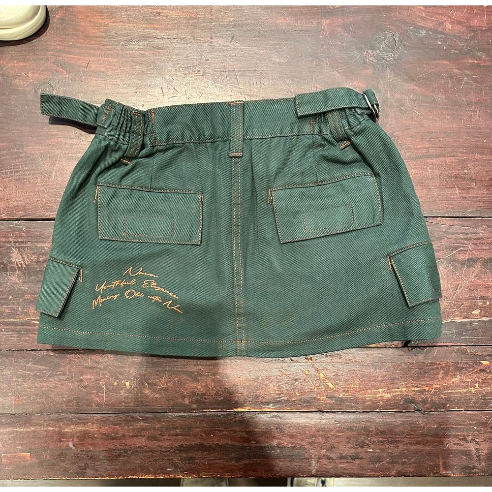 Low Rise Utility Skirt - Kuitpo Green