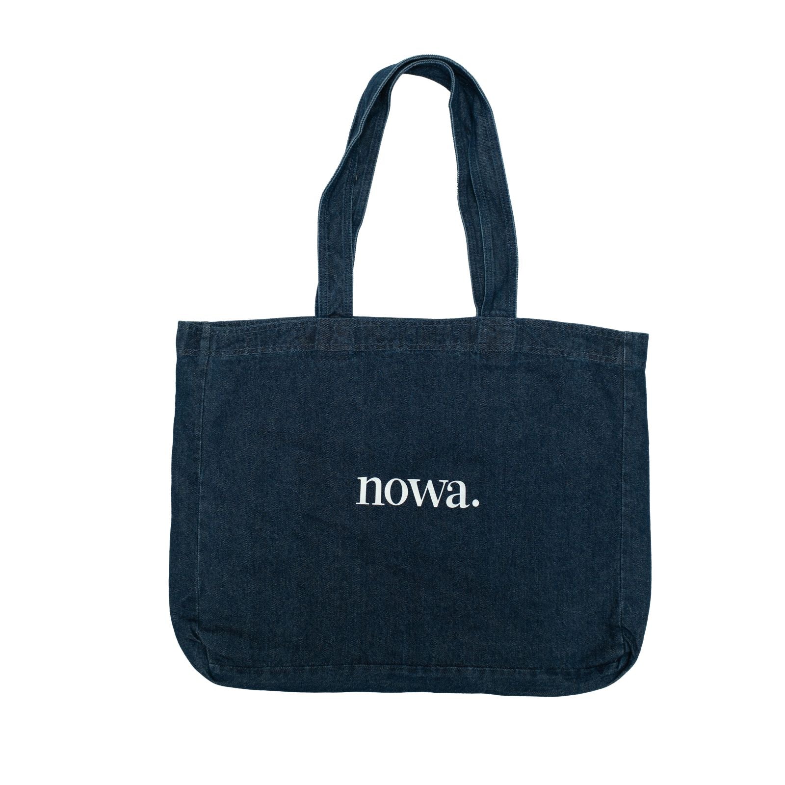 Large Denim Tote Bag - Raw Denim