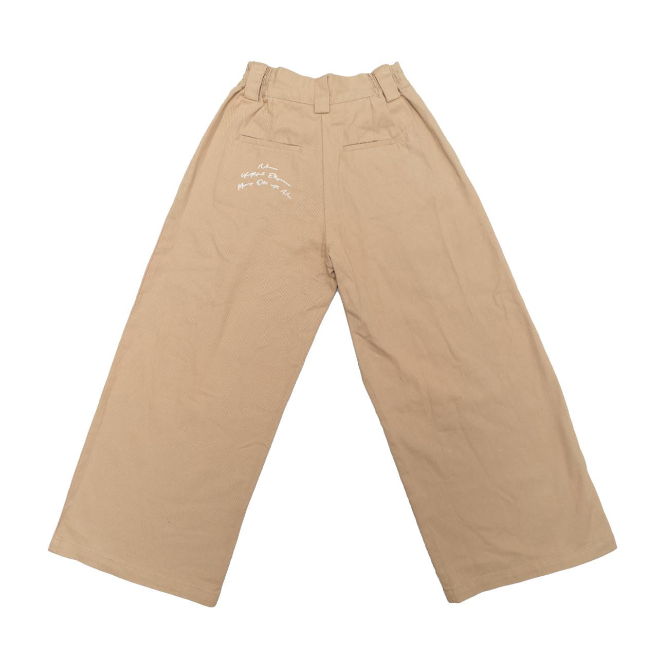 1924 High & Wide Leg Trouser - Aldinga Sands