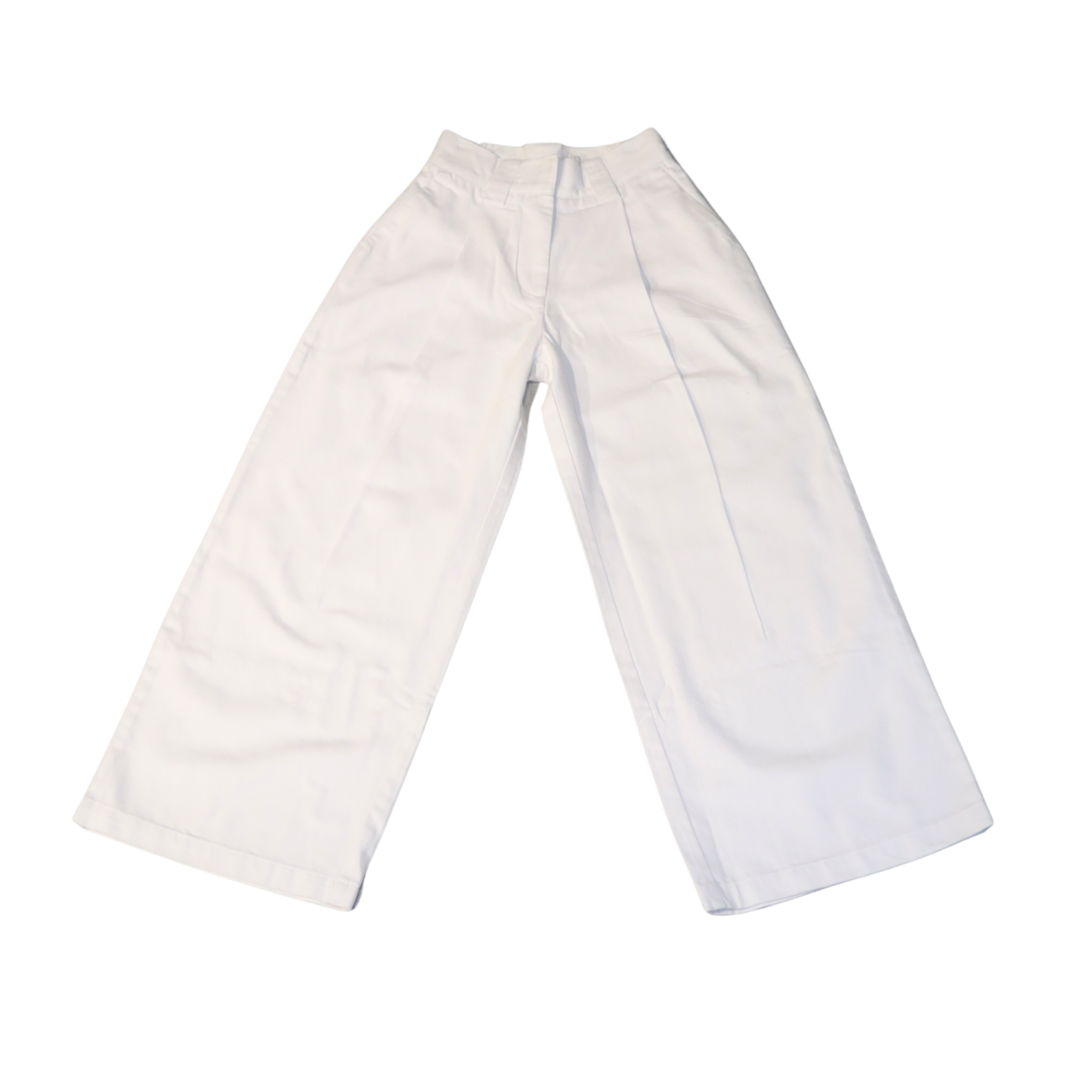 1924 Wide Trouser in White