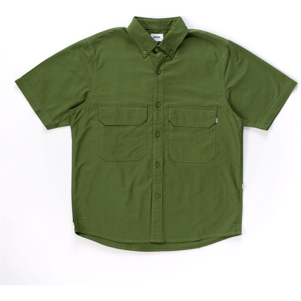Cousin Oxford S/S Shirt - Garden Green